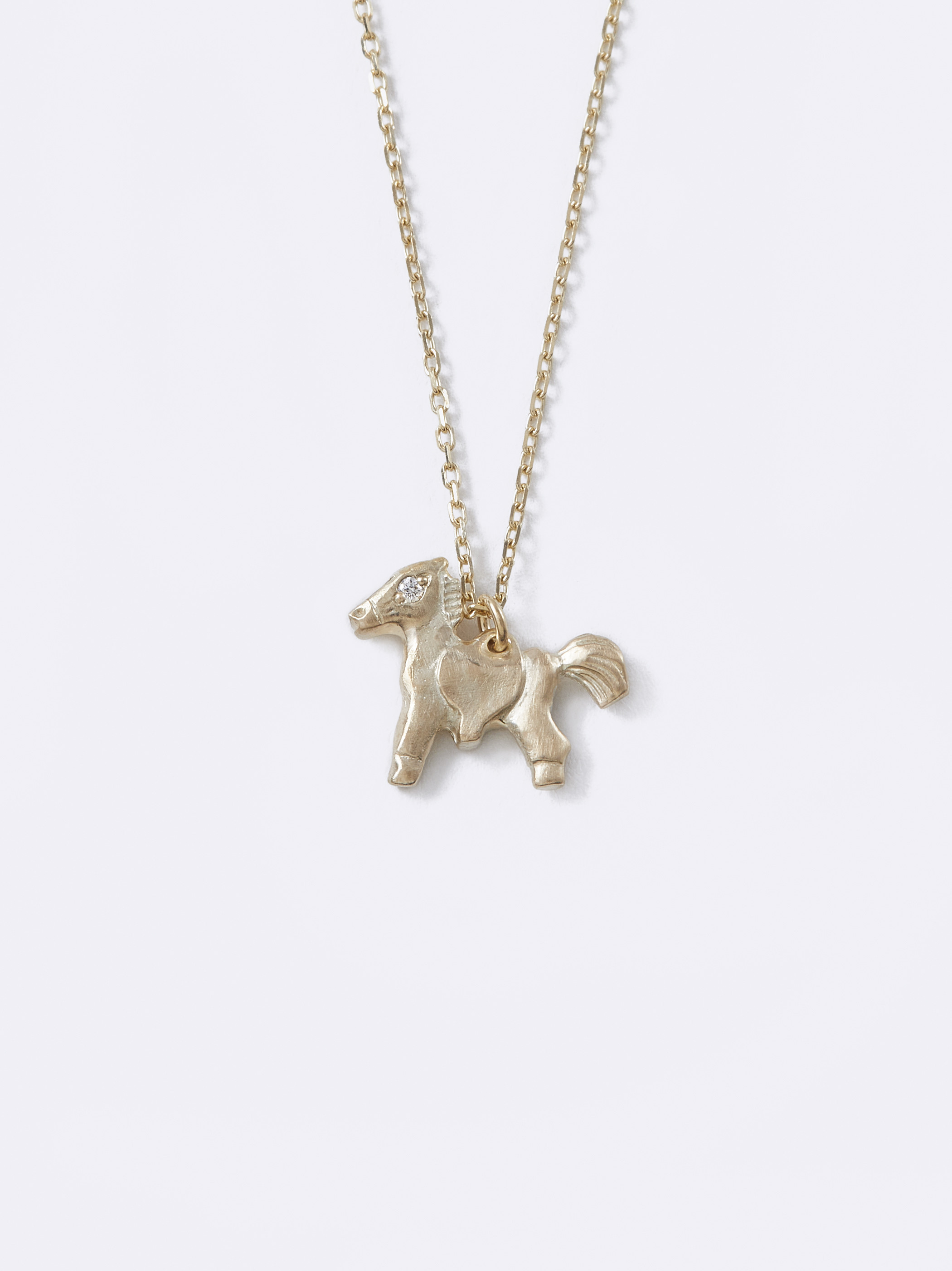 ポニーネックレス Silver ラボグロウンダイヤモンド