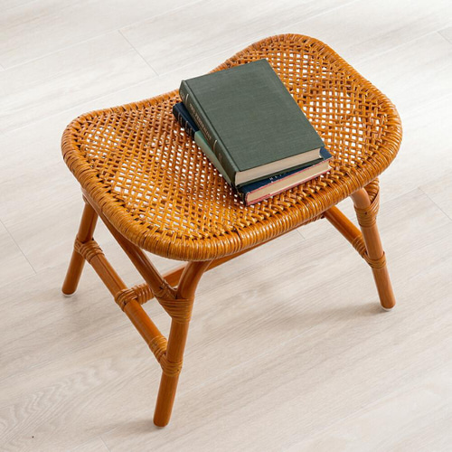 天然ラタンスクエアスツール 椅子（チェアー）・スツール liveit 通販