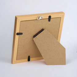 二十四節気飾り「月見」白露　インテリア刺繍額 3枚目の画像