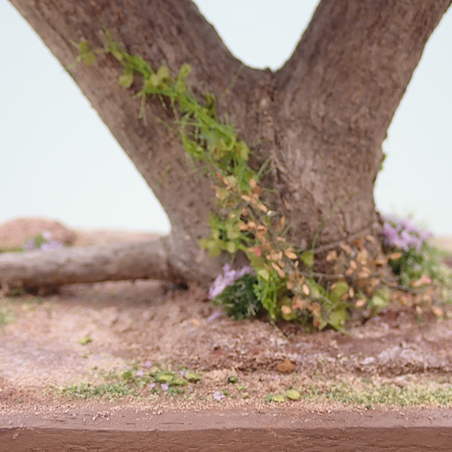 ミニチュア 森のツリーハウス（秘密基地⭐︎）1/50サイズ【送料無料