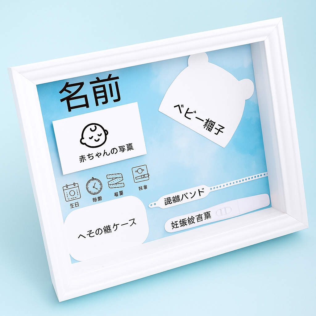 【オーダーメイド】名入れベビー バースボード 出産祝い 名入り 名入れ 赤ちゃん出生記 念ベビー