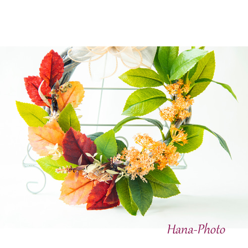 商品名【菜那】あいみょん♥彩り満載！春待ち♥フラワーリース✳玄関リース 🕊️ PLANTS □束／秋の草花を使ったリースやスワッグ・生花