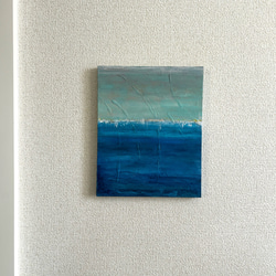 キャンバスアート　原画　「曖昧な境界線」 3枚目の画像