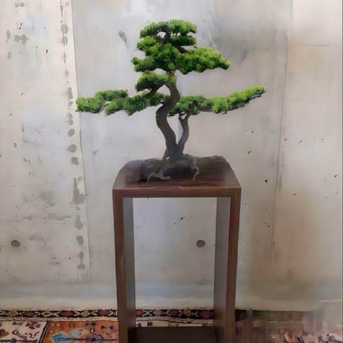 光触媒 人工観葉植物 ウォールグリーン フェイクグリーン 盆栽bonsai