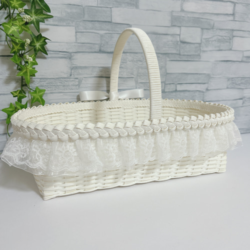結婚式で配るプチギフト入れや、日常の収納カゴに♪／ドールクーハン