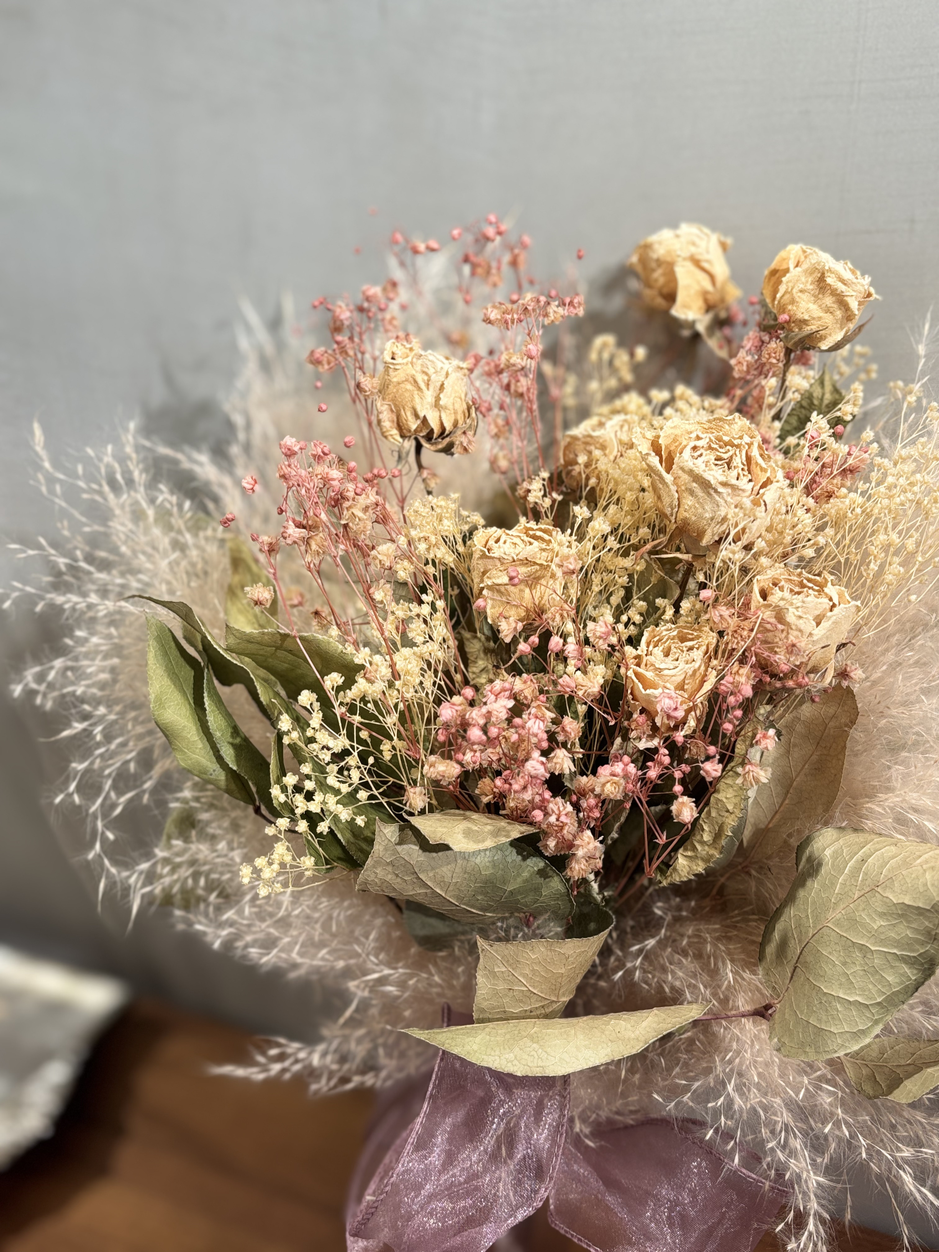 〜薔薇のドライブーケ〜　花束　ギフト　インテリア