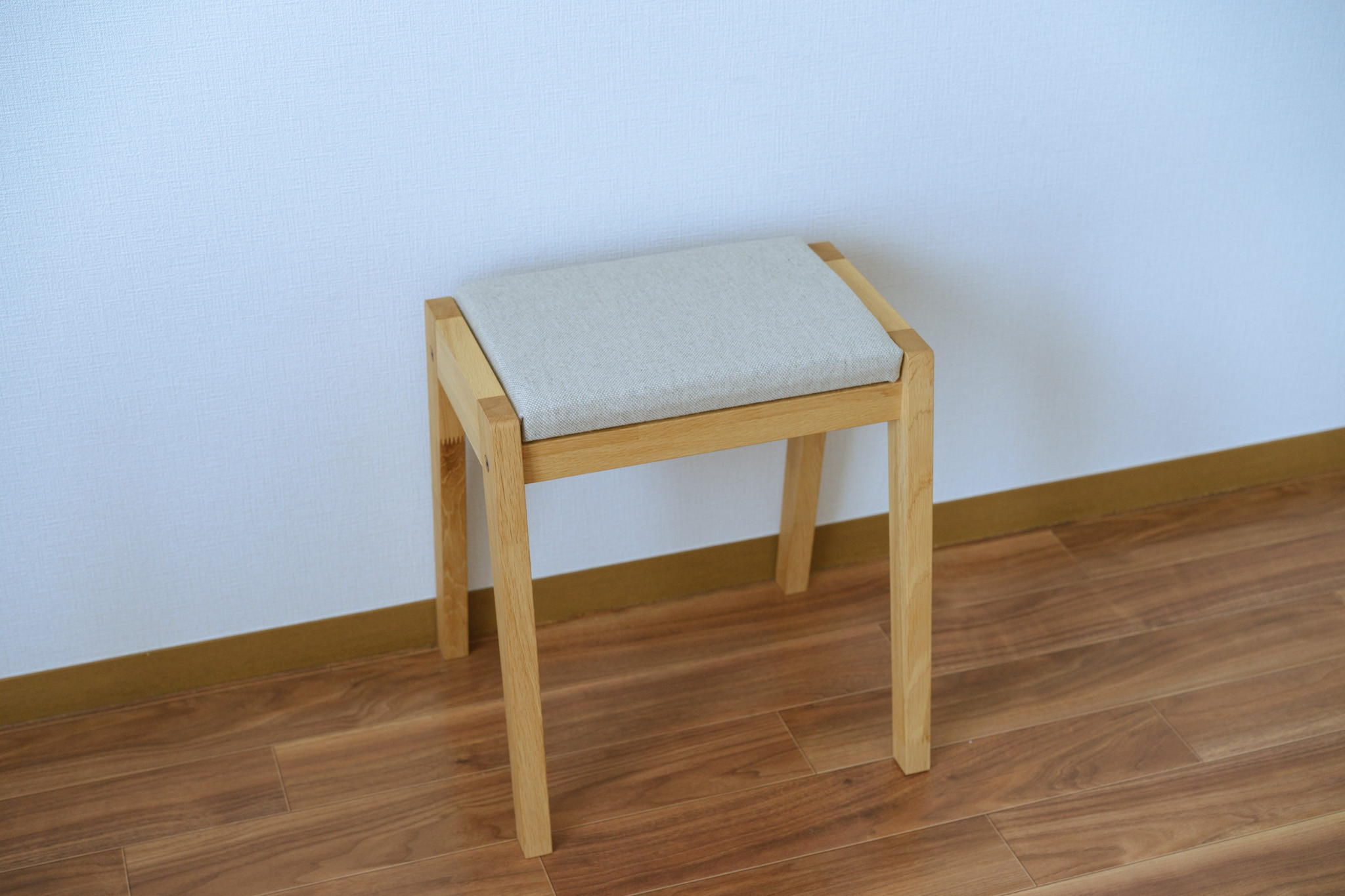 オークスツール / 尾州生地 ライトグレー  /Made in Japan