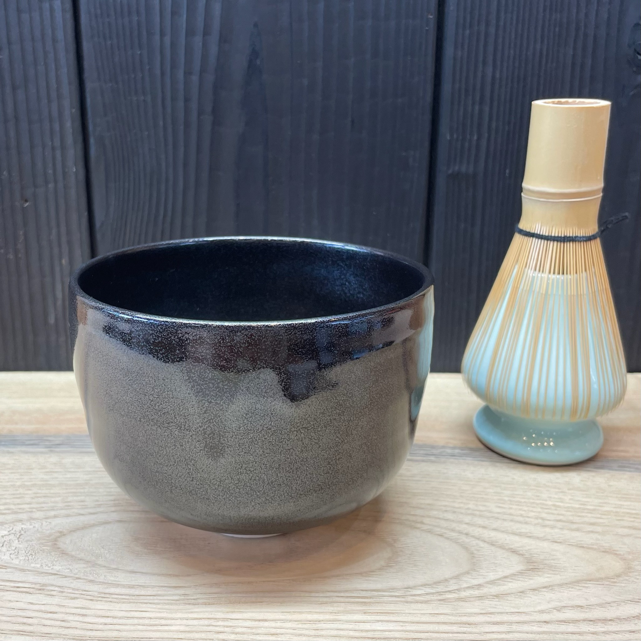 黒艶天目抹茶碗