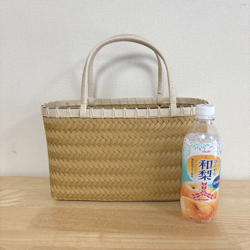網代フェア♡ 匿名配送でさらにお クラフトバンドで編んだ斜め網代編み