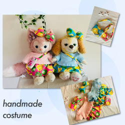 ダッフィーフレンズのかばん バック リーナベル ジェラトーニ クッキー