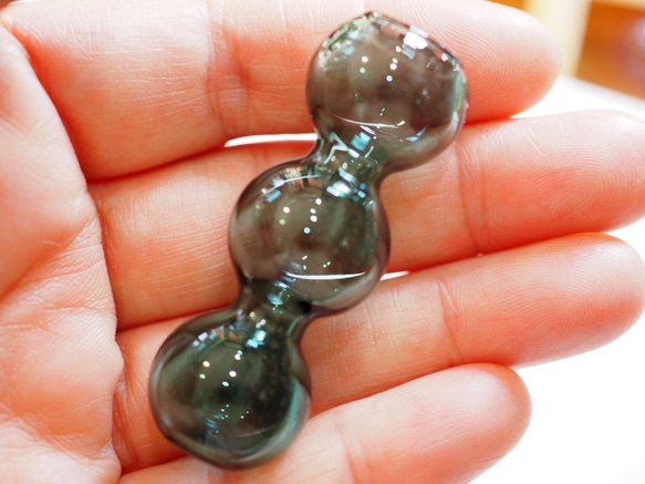 ミニチュア　バブルボール　フラワーベース　19×51ｍｍ 1個 5枚目の画像