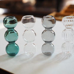 ミニチュア　バブルボール　フラワーベース　19×51ｍｍ 1個 4枚目の画像