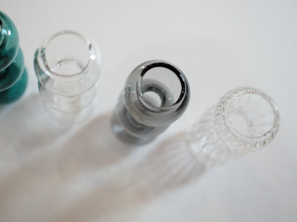 ミニチュア　バブルボール　フラワーベース　19×51ｍｍ 1個 3枚目の画像