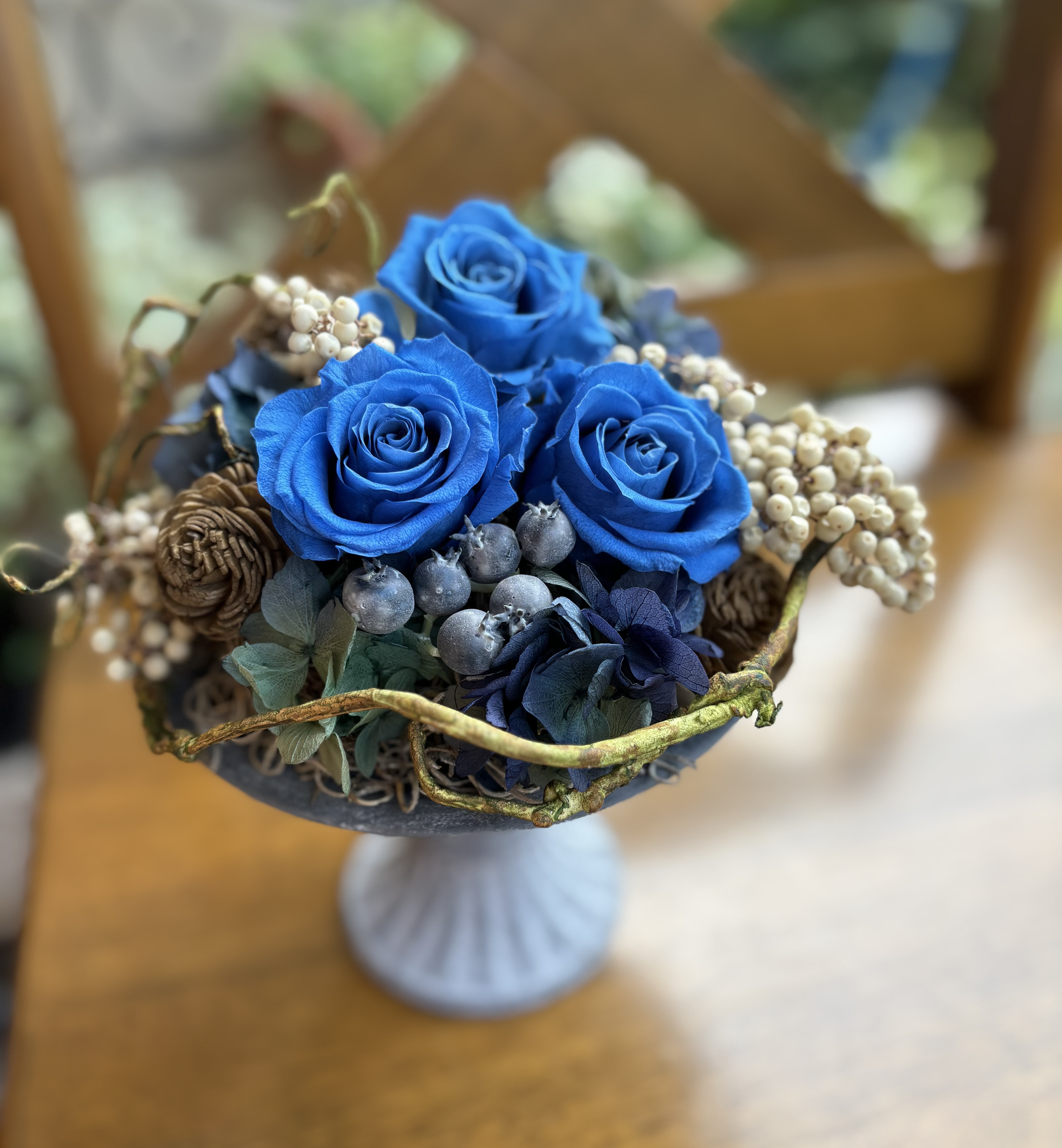 プリザーブドフラワーギフト♪fleur de peche〜＊ #敬老の日　#敬老の日のお祝い　#還暦祝い　#開店祝い