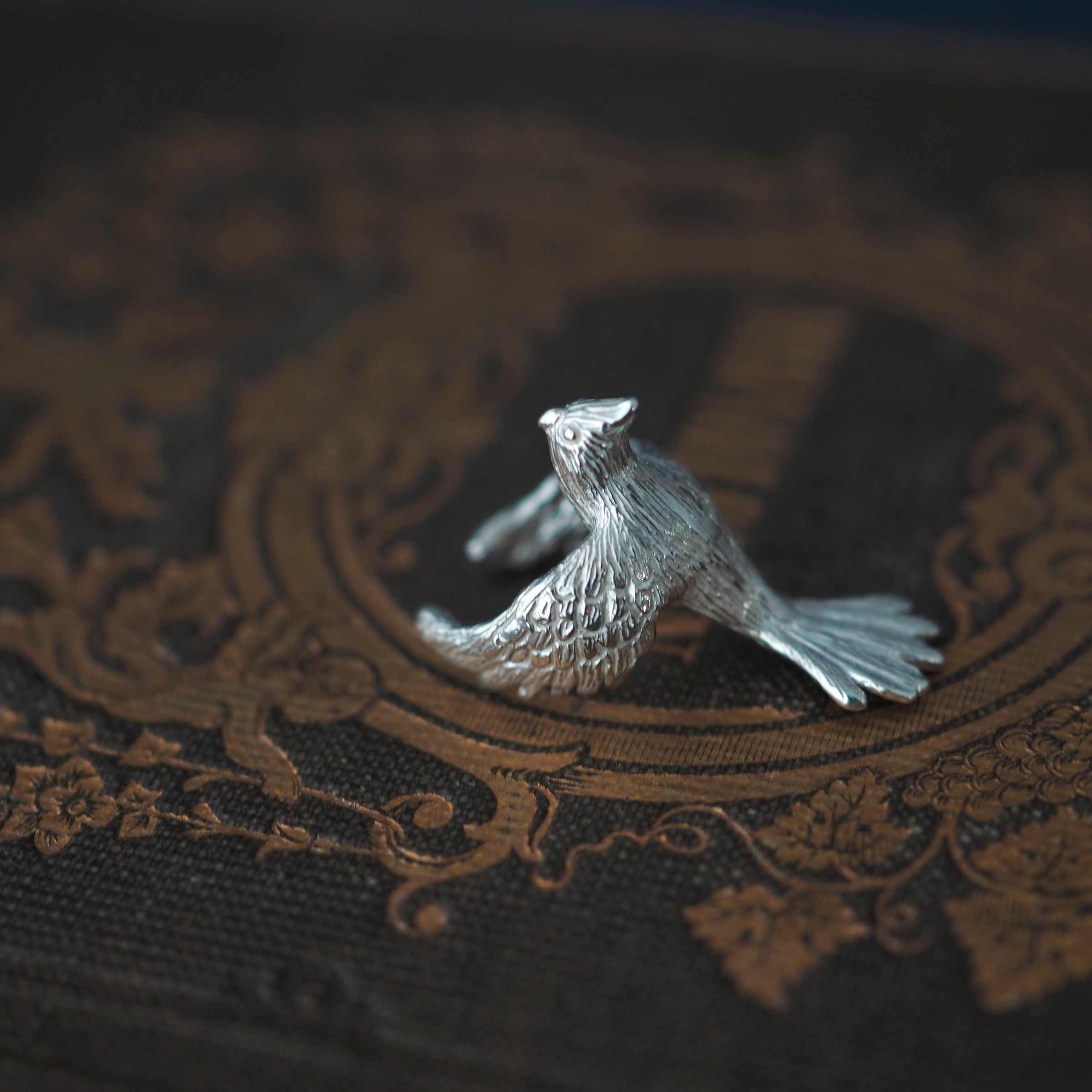 オカメインコのイヤーカフ