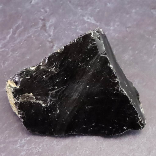 隠岐の島 黒曜石 原石 ディレクトリーカード付 54.9g #71824 天然石