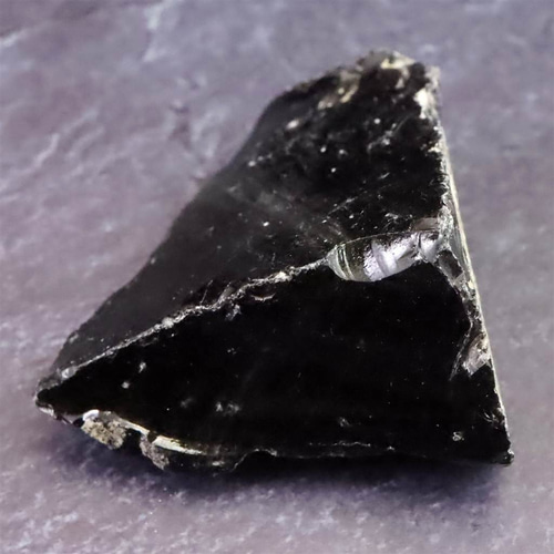 隠岐の島 黒曜石 原石 ディレクトリーカード付 54.9g #71824 天然石