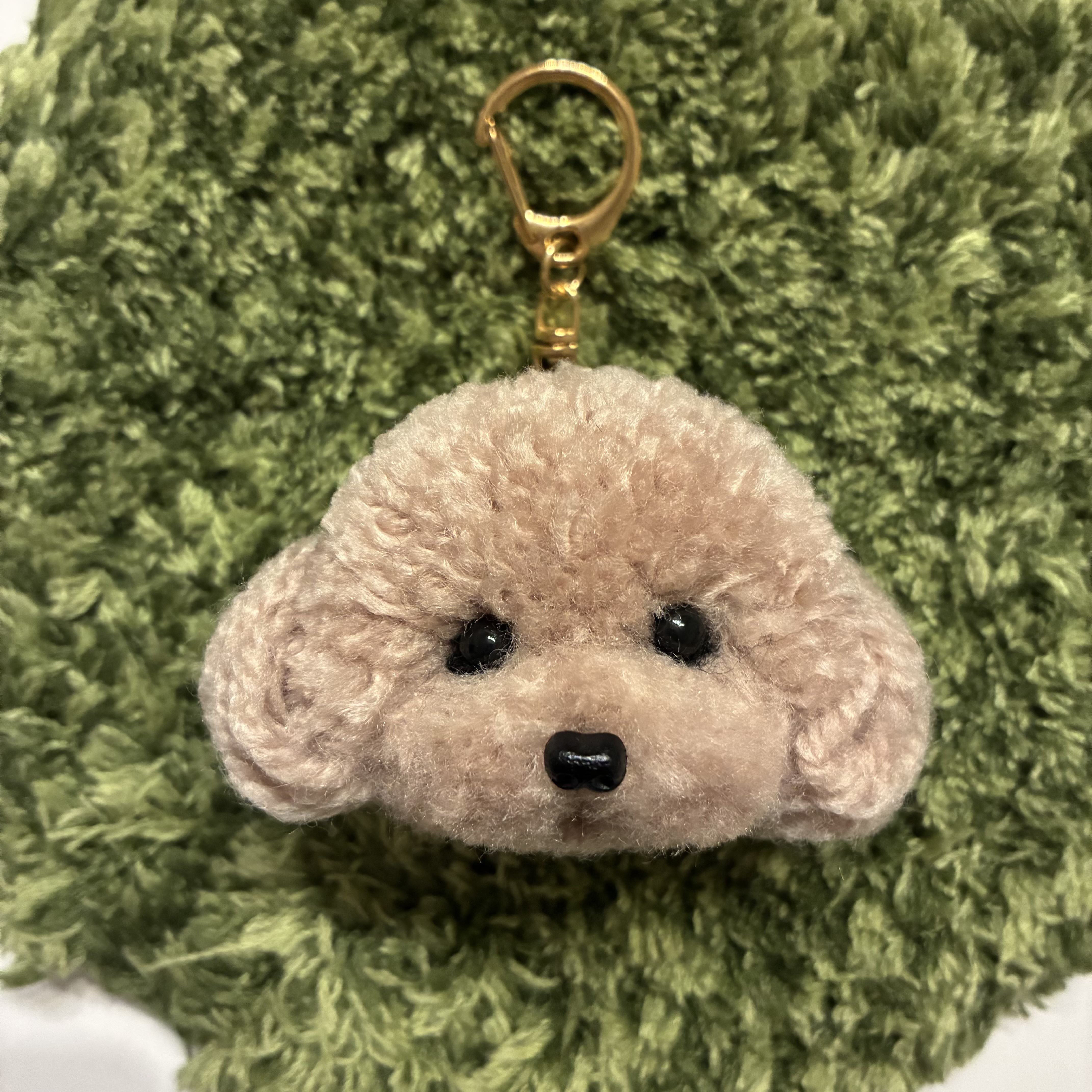 うたうたまん様確認ページ　オーダー羊毛フェルト　トイプードルキーホルダー