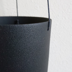 ●数量限定●新作●　希少　ボリュームあり　”シッサス・エレンダニカ　スチールハンギング鉢カバーセット"観葉植物　吊り下げ 12枚目の画像