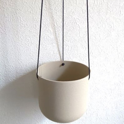 ●数量限定●新作●　希少　ボリュームあり　”シッサス・エレンダニカ　スチールハンギング鉢カバーセット"観葉植物　吊り下げ 6枚目の画像