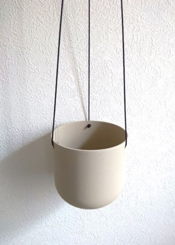 ●数量限定●新作●　希少　ボリュームあり　”シッサス・エレンダニカ　スチールハンギング鉢カバーセット"観葉植物　吊り下げ 6枚目の画像