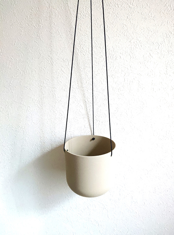 ●数量限定●新作●　希少　ボリュームあり　”シッサス・エレンダニカ　スチールハンギング鉢カバーセット"観葉植物　吊り下げ 7枚目の画像