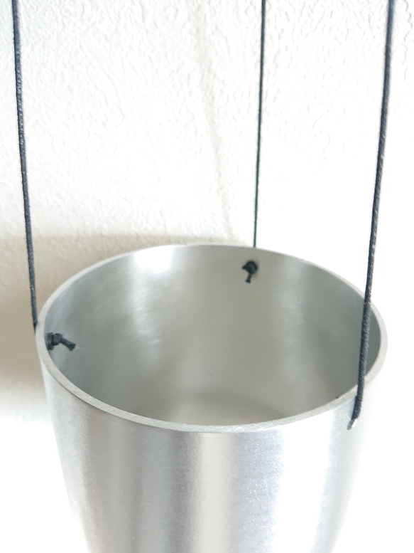 ●数量限定●新作●　希少　ボリュームあり　”シッサス・エレンダニカ　スチールハンギング鉢カバーセット"観葉植物　吊り下げ 16枚目の画像