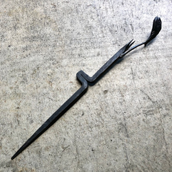 お魚跳ねる　ロートアイアン製　蚊取り線香ホルダー 5枚目の画像