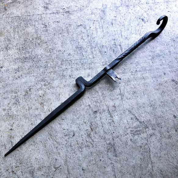 ロートアイアン製　蚊取り線香ホルダー 6枚目の画像