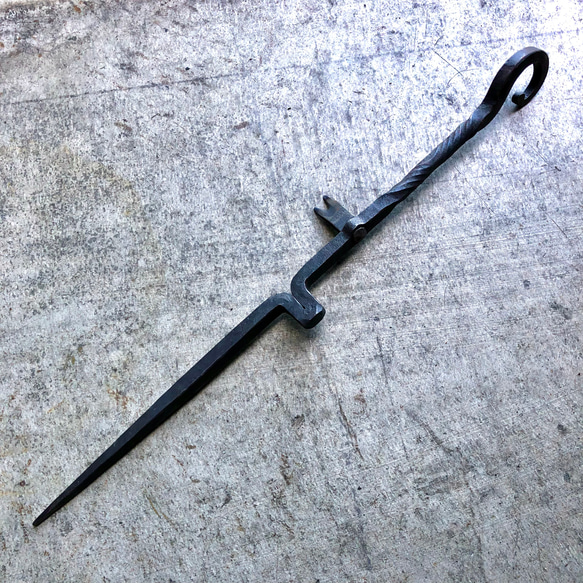 ロートアイアン製　蚊取り線香ホルダー 7枚目の画像