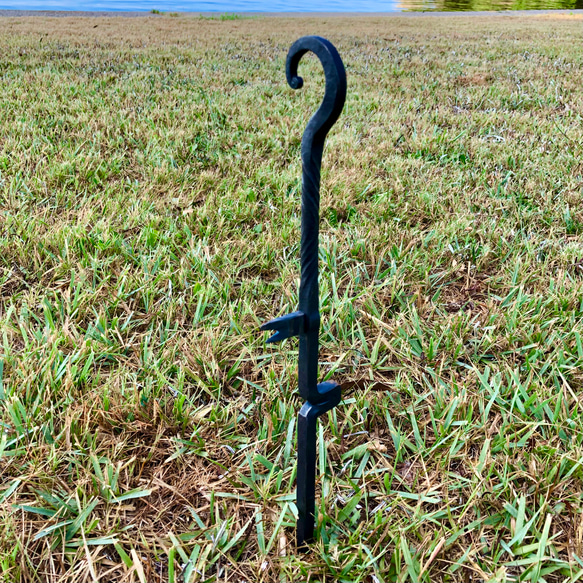 ロートアイアン製　蚊取り線香ホルダー 5枚目の画像