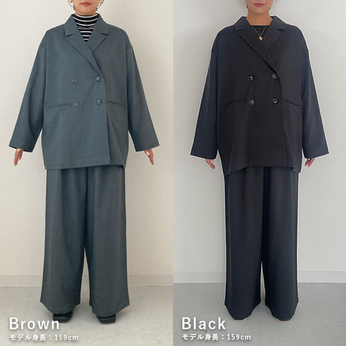 AW新作/SALE】今から着れるキチンと見えセットアップ ジャケット
