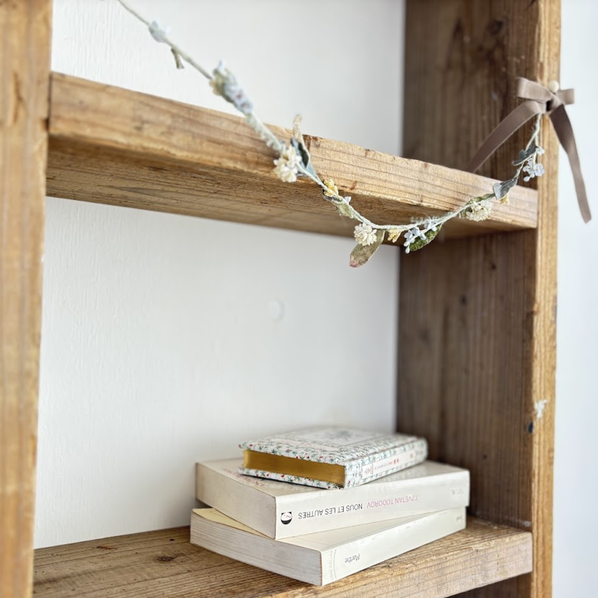 ガーランド おしゃれ 布 花 リース ナチュラル 結婚式 ウエルカムスペース