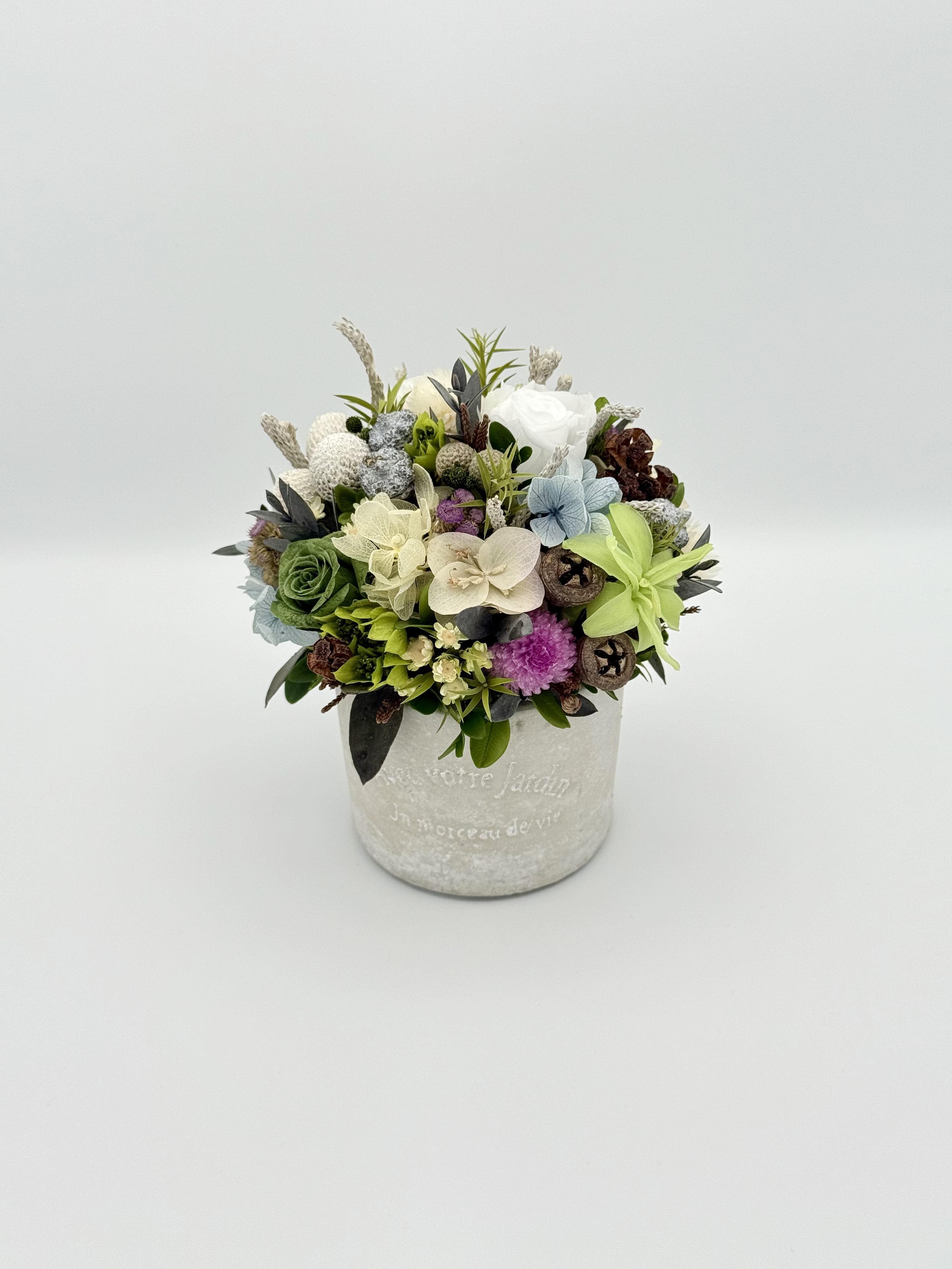 プリザアレンジ【ジオアートフラワー】GAF-10