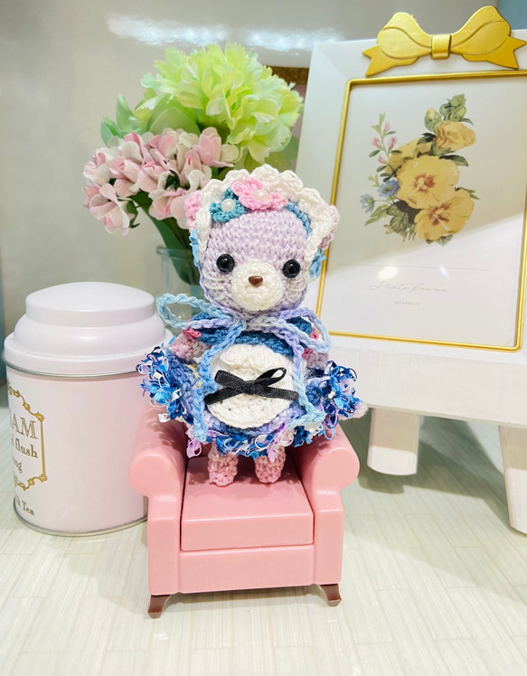 【専用】ねこあみぐるみキーホルダーとお洋服セット 専用】ねこあみぐるみキーホルダーとお洋服セット 専用】ねこ