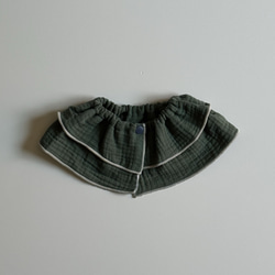 ダブルガーゼのフリルスタイ 10枚目の画像