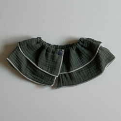 ダブルガーゼのフリルスタイ 11枚目の画像