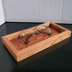 ○屋久杉 無垢 ティッシュケースカバー ティッシュペーパーボックス