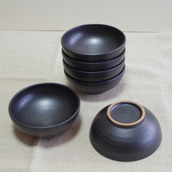 黒マットの取り鉢・ぼうる Φ11.0 3枚目の画像