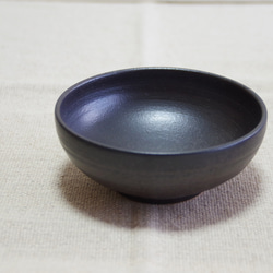 黒マットの取り鉢・ぼうる Φ11.0 1枚目の画像