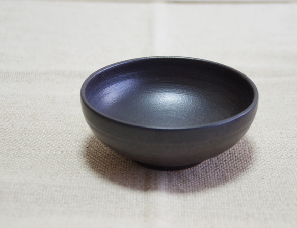 黒マットの取り鉢・ぼうる Φ11.0 1枚目の画像