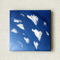 月の流れ　テクスチャーアート 月と波 テクスチャーアート 立体・オブジェ yuko_flor_art 通販