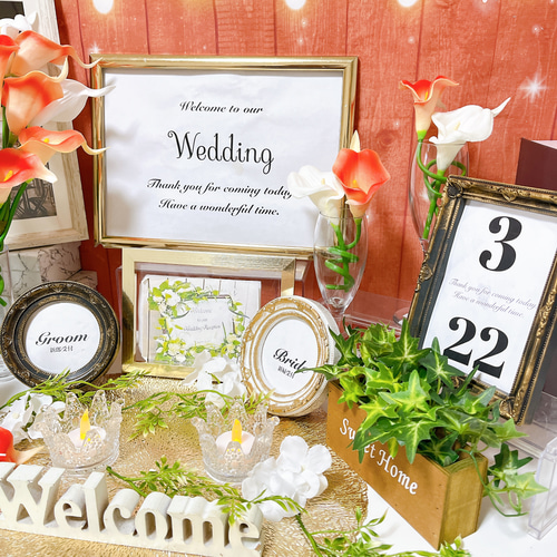 ウェルカムスペースセット 結婚式 まとめ売り セット ウエディング