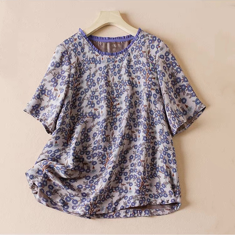 通勤 薄手 大きいサイズ トップス ブラウス きれいめ レディース【受注】