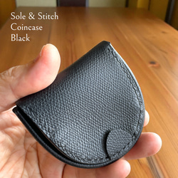 Sole & Stitch◆靴屋が作る革小物◆ミニトートバッグ／ネイビー／レザー Sole&Stitch◇靴屋が作る革小物◇ミニトートバッグ／ネイビー