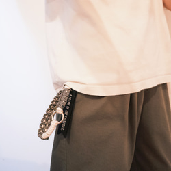 丈夫でおしゃれなハンドストラップ｜スマホ・カメラ・バッグ用｜パラコード編み｜プチギフト 10枚目の画像