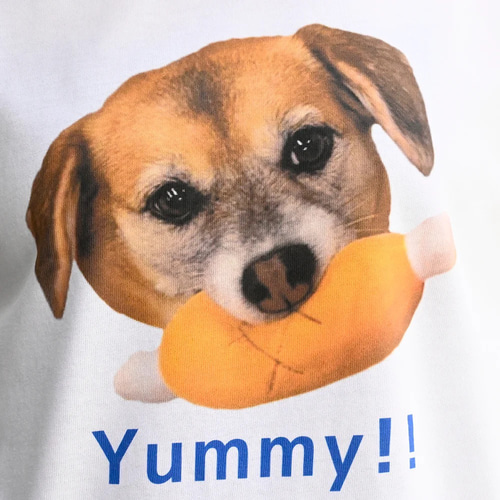 ペットの写真でつくる、世界にひとつのオーダーメイドTシャツ Tシャツ