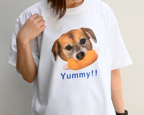 ハンドメイド　カットソー　オーダー小型犬 23b32035b2a7308a6c05ad3415f749