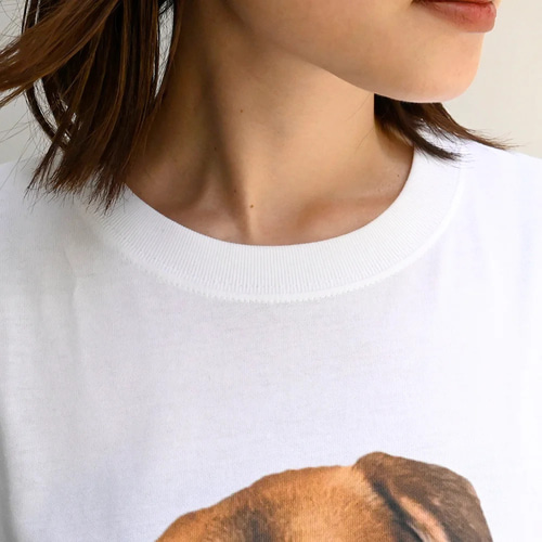 ペットの写真でつくる、世界にひとつのオーダーメイドTシャツ Tシャツ