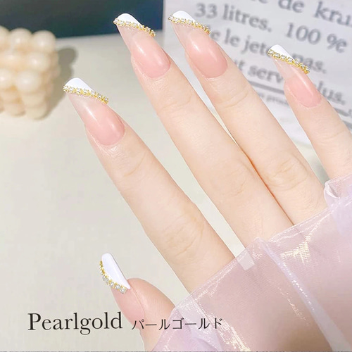 ネイルパーツ【ネイルチェーン】連爪チェーン クリスタルネイル